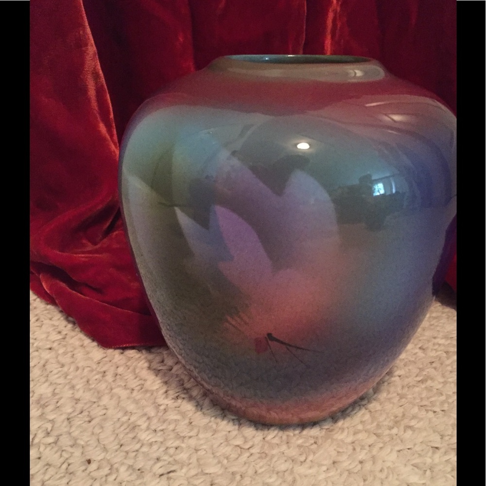 Judith Stiles pottery vase estate item
